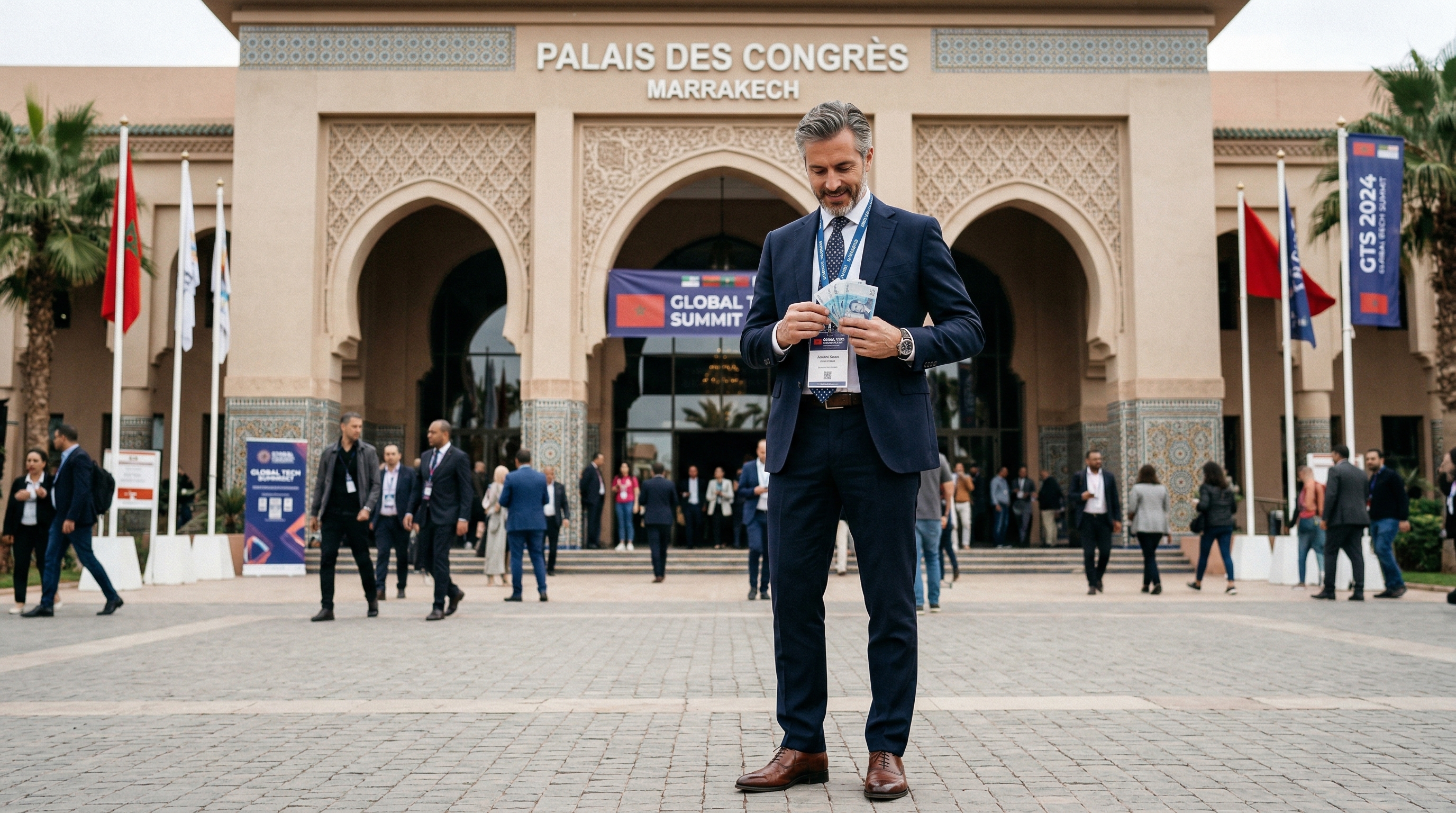 Salon professionnel à Marrakech et change de devises